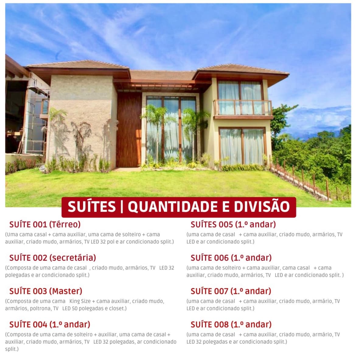 7 suítes Praia do Forte 21 pessoas — foto 3